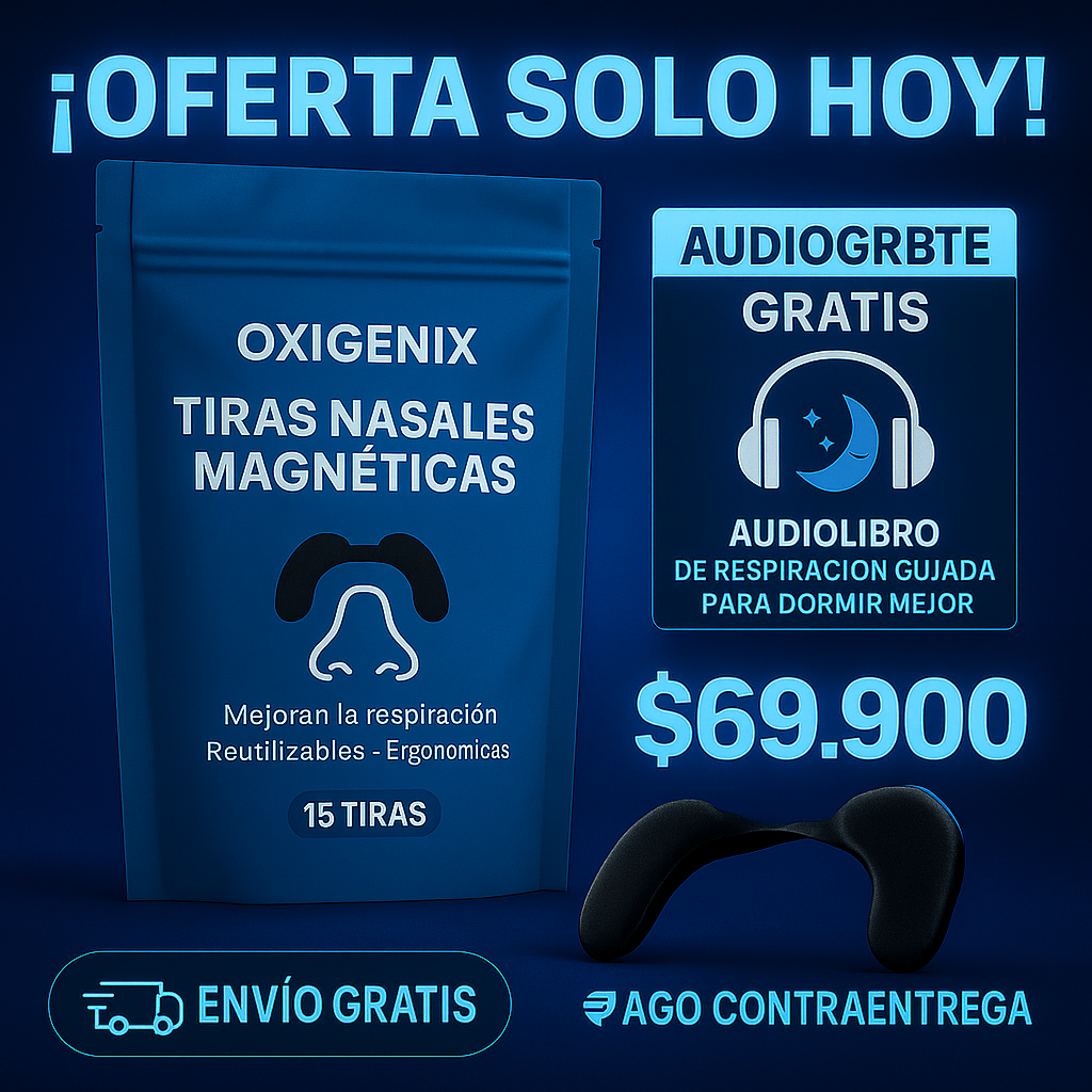 OXIGENIX™ KIT NASAL MAGNÉTICO