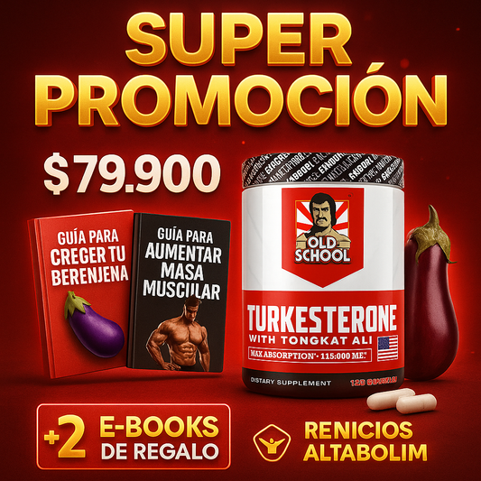 TURKESTERONA™ MEJORA TU RENDIMIENTO SEXUAL Y TU MASA MUSCULAR
